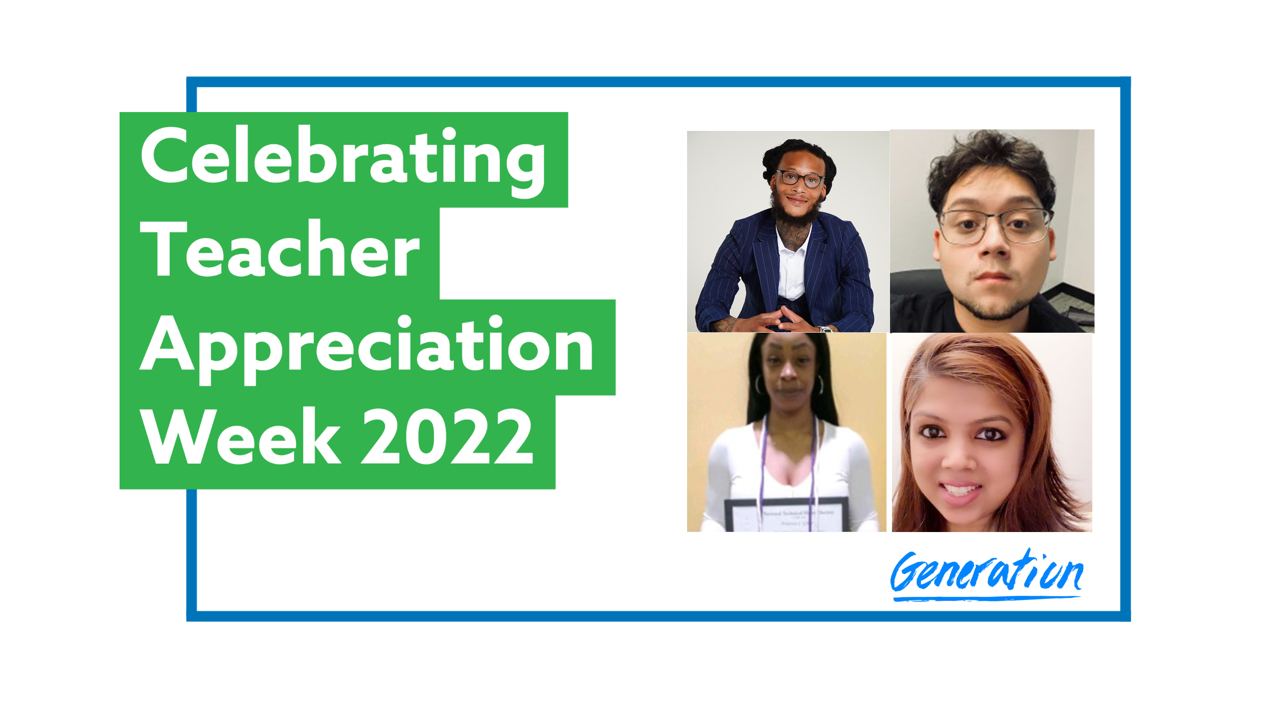 Teacher Appreciation Week 2022 Generation USA